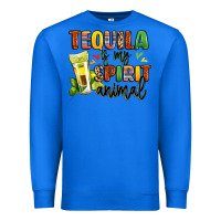 True Royal tequila is my spirit animal Premium Sweatshirt - LillyAllenDesigns