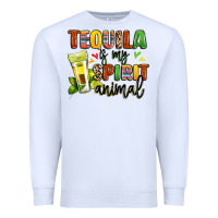 White tequila is my spirit animal Premium Sweatshirt - LillyAllenDesigns