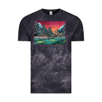 Cloud Black Colorado Scenery Map Vintage Tee - Bettercallsaul