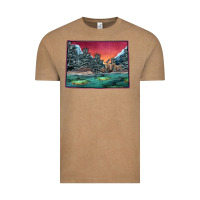 Vintage Coffee Colorado Scenery Map Vintage Tee - Bettercallsaul