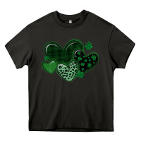 Asphalt leopard hearts st patricks day Heavy Core Tee - MaliasSmallBusiness