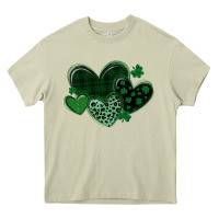 Mossy leopard hearts st patricks day Heavy Core Tee - MaliasSmallBusiness