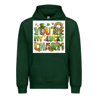 Forest Green you're my lucky charm artiststas filigran Urban Hoodie - Artiststas