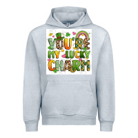 Heather Grey you're my lucky charm artiststas filigran Urban Hoodie - Artiststas