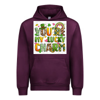 Mauve Wine you're my lucky charm artiststas filigran Urban Hoodie - Artiststas