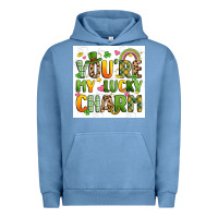 Pigment Pebble Blue you're my lucky charm artiststas filigran Urban Hoodie - Artiststas