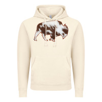 Vintage Artic Cowhide Bison Silhouette Vintage Hoodie - Bettercallsaul