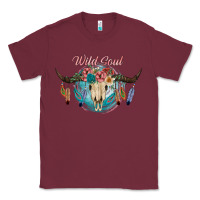 Burgundy Wild Soul Classic Tee - JahusDesignShop