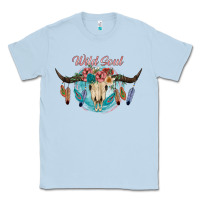 Dusty Blue Wild Soul Classic Tee - JahusDesignShop