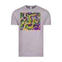 Vintage Zinc mardi gras cowhide Vintage Tee - RanaPortraitStore