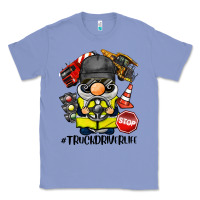 Colony Blue truck driver life gnome Classic Tee - BarkalooDesign
