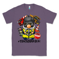 Lavender truck driver life gnome Classic Tee - BarkalooDesign