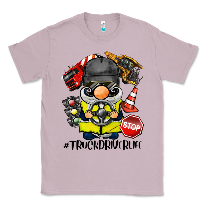 Truck Driver Life Gnome Classic Tee by BarkalooDesign | Teevron