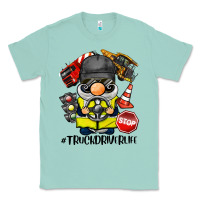Seafoam truck driver life gnome Classic Tee - BarkalooDesign