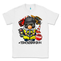 White truck driver life gnome Classic Tee - BarkalooDesign