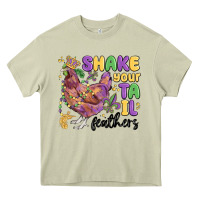 Mossy shake your tail feathers Heavy Core Tee - MaliasSmallBusiness