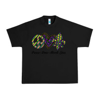 Black mardi gras love peace Urban Heavy Tee - Bettercallsaul