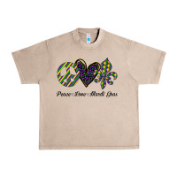 French Oak mardi gras love peace Urban Heavy Tee - Bettercallsaul