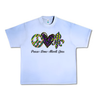 Grape Ice mardi gras love peace Urban Heavy Tee - Bettercallsaul