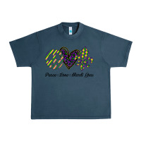 Midnight Navy mardi gras love peace Urban Heavy Tee - Bettercallsaul