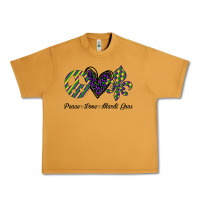 Peanut Butter mardi gras love peace Urban Heavy Tee - Bettercallsaul