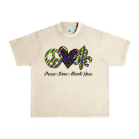 Sandshell mardi gras love peace Urban Heavy Tee - Bettercallsaul