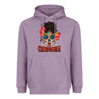Lavender chingona latina bun mama Heavyweight Hoodie - BundleAndBundleShop
