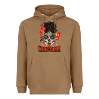 Toasted Coconut chingona latina bun mama Heavyweight Hoodie - BundleAndBundleShop