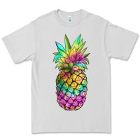 Dove Grey tie dye pineapple Premium Tee - JahusDesignShop
