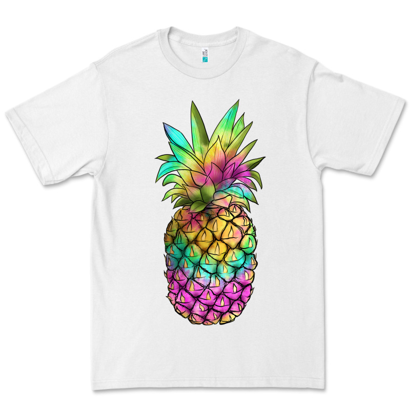 Tie Dye Pineapple Premium Tee by JahusDesignShop | Teevron