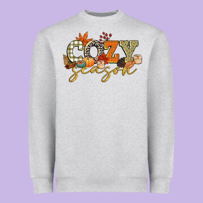 Cozy Season Heavyweight Sweatshirt Designed By Cowgirlartshop