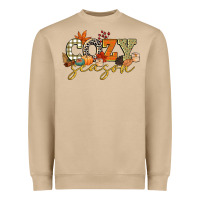 Mushroom cozy season Heavyweight Sweatshirt - CowGirlArtShop