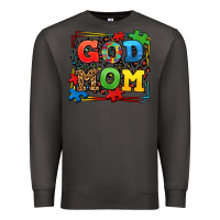 Smoke autism god mom Premium Sweatshirt - LillyAllenDesigns