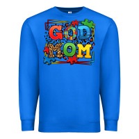 True Royal autism god mom Premium Sweatshirt - LillyAllenDesigns