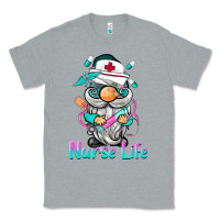 Heather Grey nurse life  gnome Classic Tee - BarkalooDesign