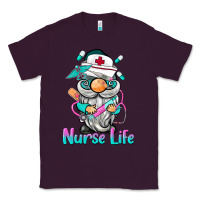 Plum nurse life  gnome Classic Tee - BarkalooDesign