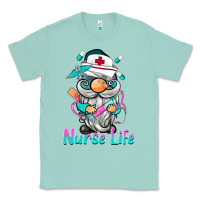Seafoam nurse life  gnome Classic Tee - BarkalooDesign