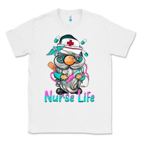 White nurse life  gnome Classic Tee - BarkalooDesign
