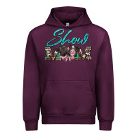 Mauve Wine show mom pigs Urban Hoodie - Artiststas