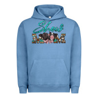 Pigment Pebble Blue show mom pigs Urban Hoodie - Artiststas