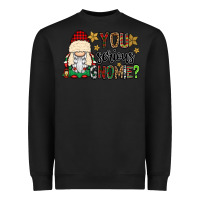Black you serious gnomie Heavyweight Sweatshirt - CowGirlArtShop