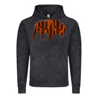 Vintage Black Red Cactus Bison Silhouette Vintage Hoodie - Bettercallsaul