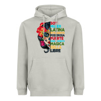 Sugar Skull Women Hispanic Heritage Month Heavyweight Hoodie | Teevron
