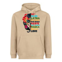 Mushroom sugar skull women hispanic heritage month Heavyweight Hoodie - BundleAndBundleShop