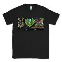 Black Peace Love Sloths Classic Tee - LillyAllenDesigns