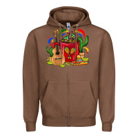 Chestnut Mexico Coffee Mug Zipper Hoodie - FaDigitalArtStudio