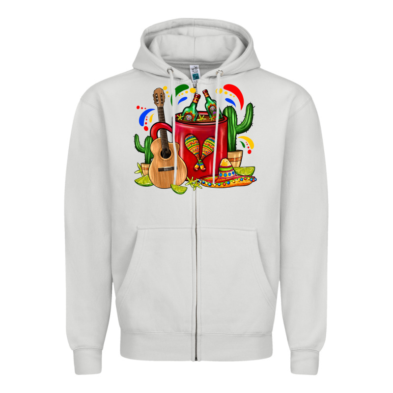 Mexico Coffee Mug Zipper Hoodie by FaDigitalArtStudio | Teevron