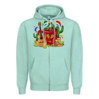 Seafoam Mexico Coffee Mug Zipper Hoodie - FaDigitalArtStudio