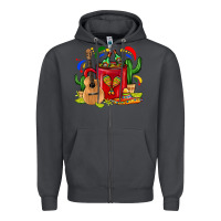 Smoke Mexico Coffee Mug Zipper Hoodie - FaDigitalArtStudio