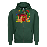 Sports Green Mexico Coffee Mug Zipper Hoodie - FaDigitalArtStudio